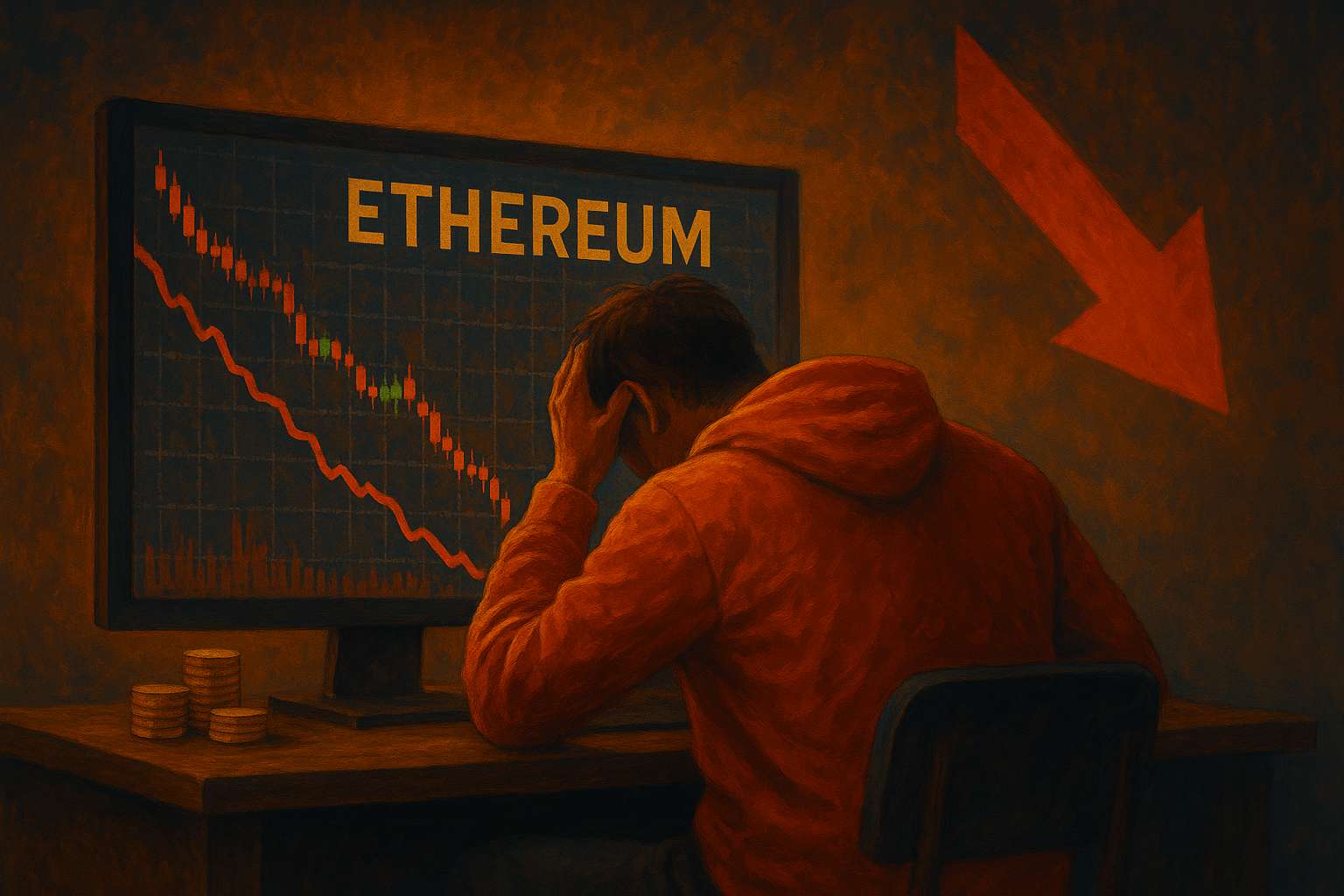 Ethereum handelaar verliest miljoenen met traden na koersdaling