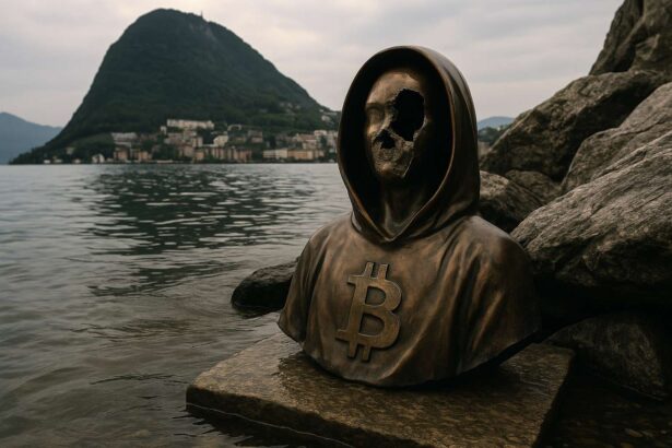 Satoshi standbeeld vernield: Bitcoin-fans starten actie voor herstel