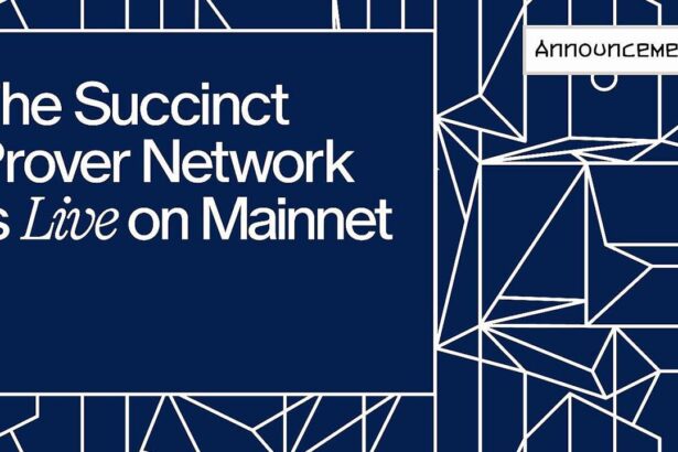 Succinct lanceert eerste gedecentraliseerde prover-netwerk op mainnet