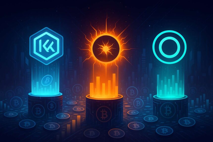 Top 5 crypto’s: IKA, Spark en OMNI domineren koerslijst