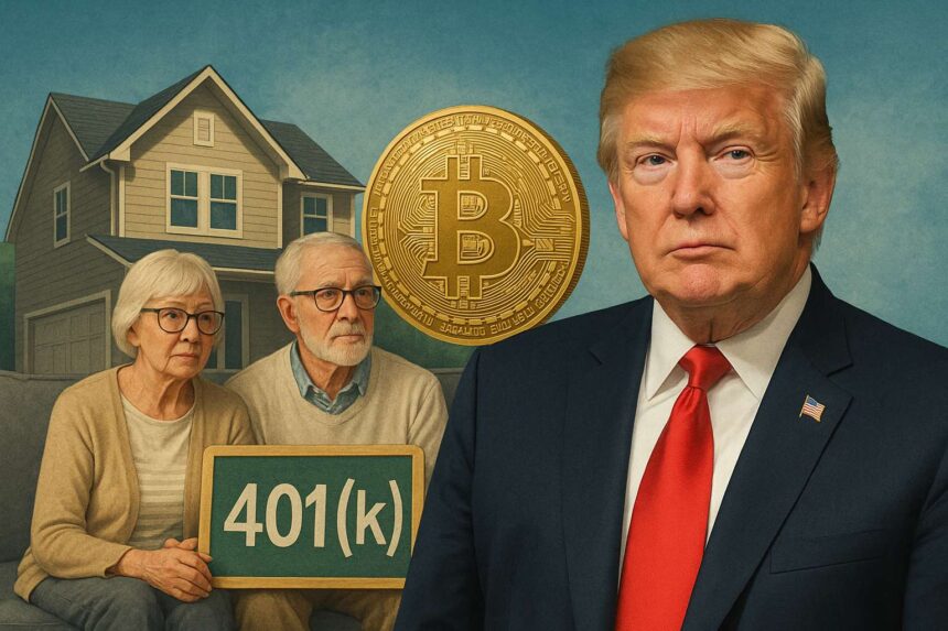 Trump wil crypto opnemen in Amerikaanse pensioenrekeningen