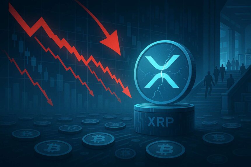 XRP koers op scherp: exchanges stromen vol na death cross