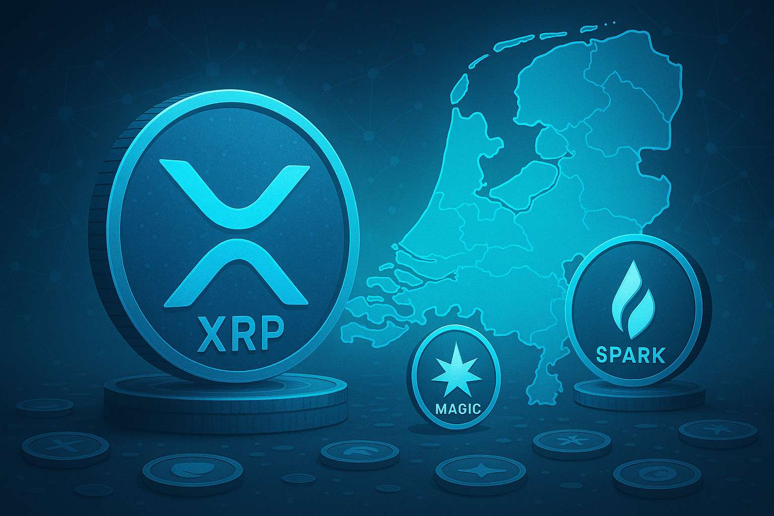 XRP populairste in Nederland, Spark en MAGIC verrassen