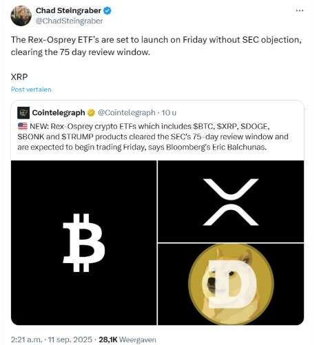 X bericht Chad Steingraber