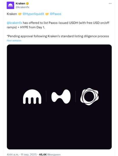 X bericht Kraken