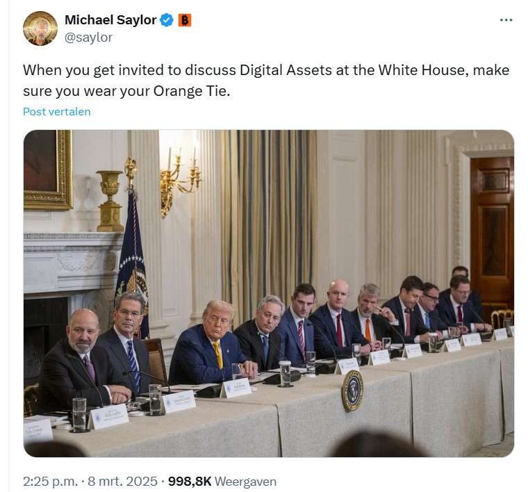 X bericht Michael Saylor