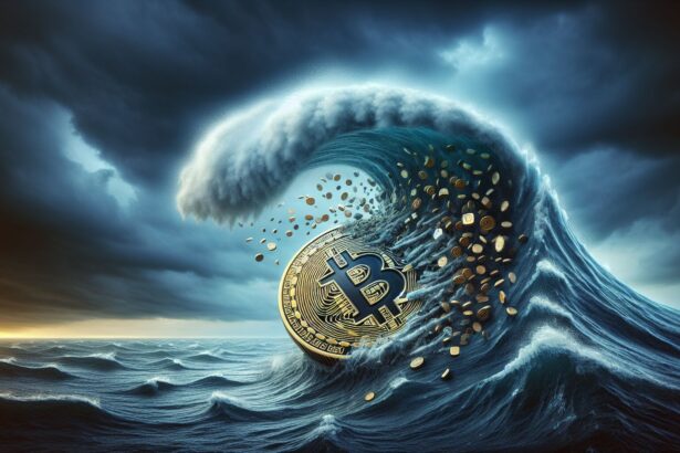 Bitcoin daalt door $1,7 miljard liquidatiegolf en marktdruk