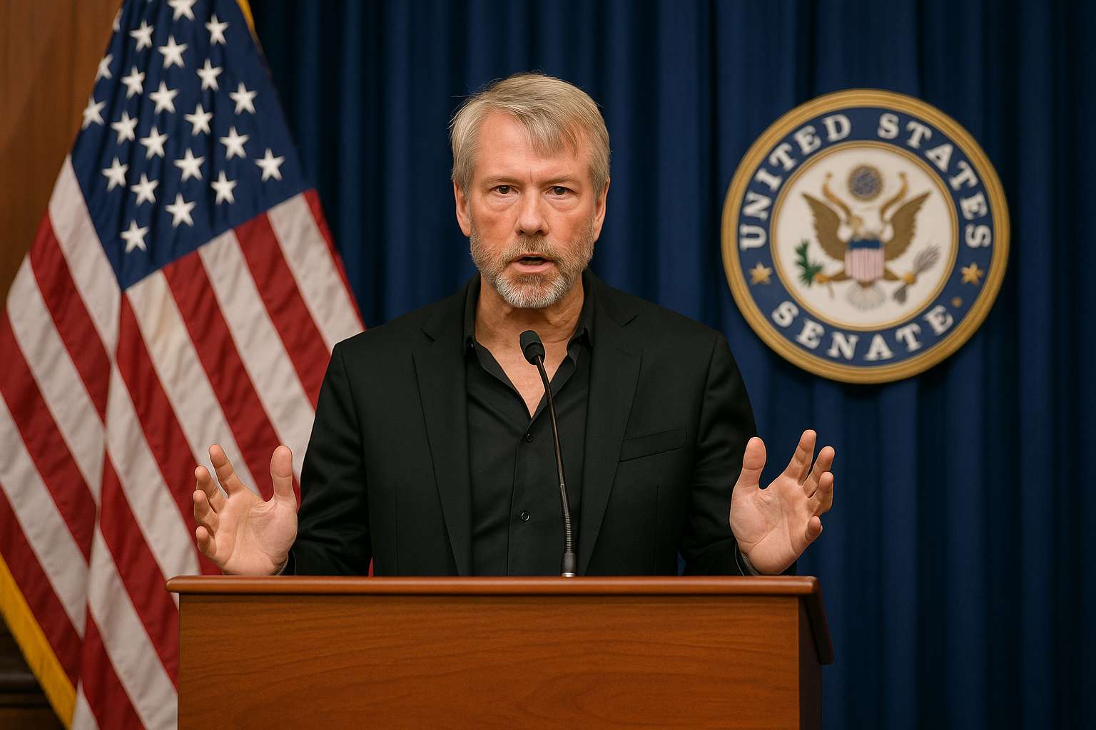 Bitcoin Reserve wetsvoorstel krijgt steun van Michael Saylor