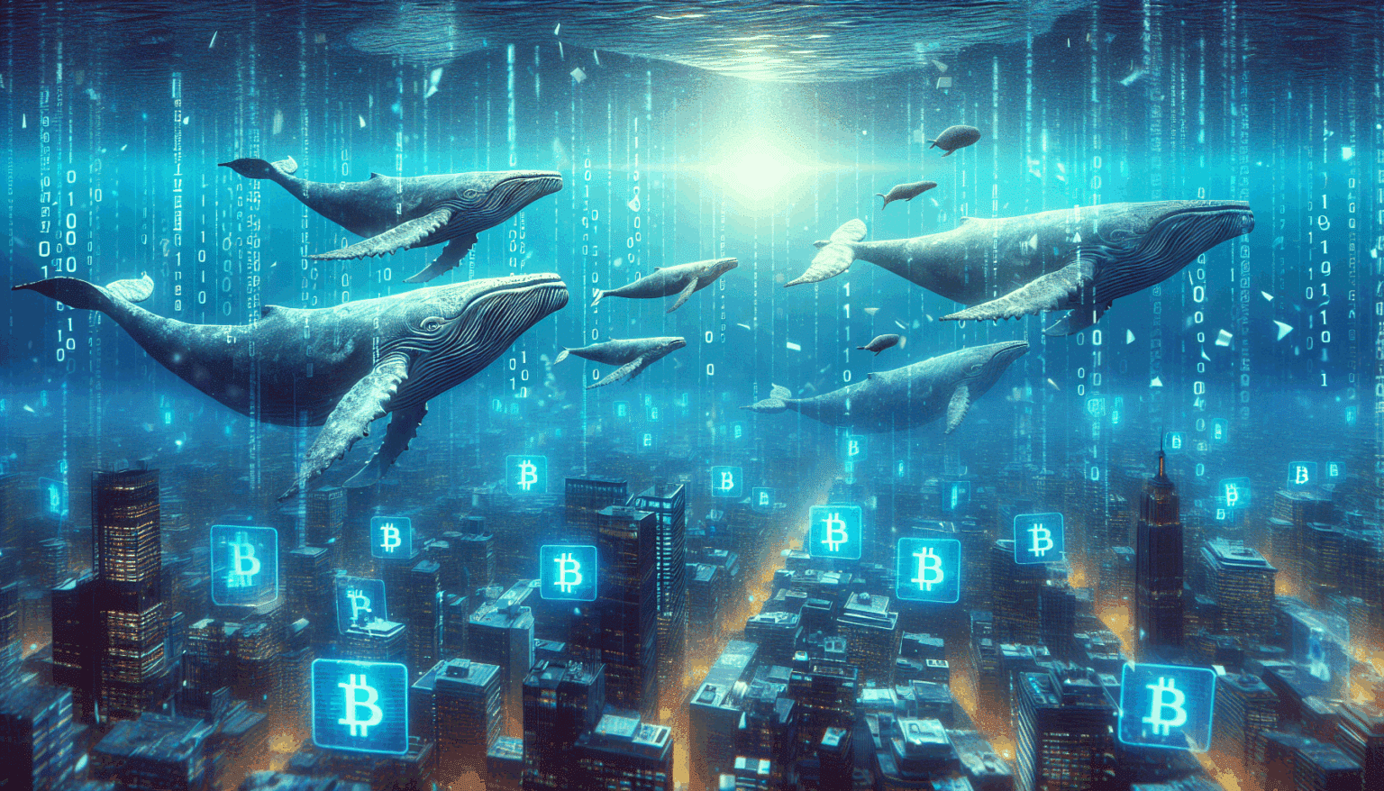 Bitcoin whales en technische zwakte kunnen koers drukken naar 100.000 dollar