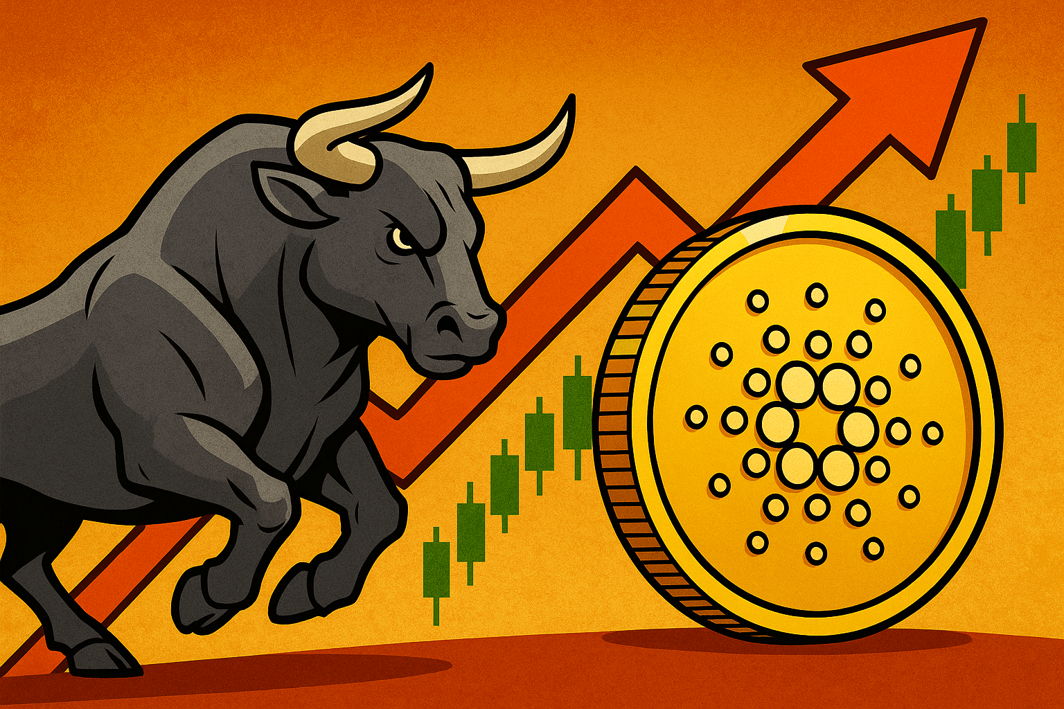 cardano koers is bullish