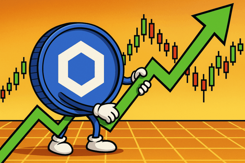 chainlink koers op kritisch punt