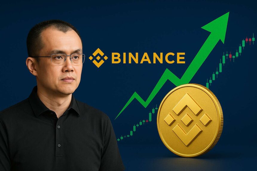 Komt Changpeng Zhao terug bij Binance? BNB schiet omhoog