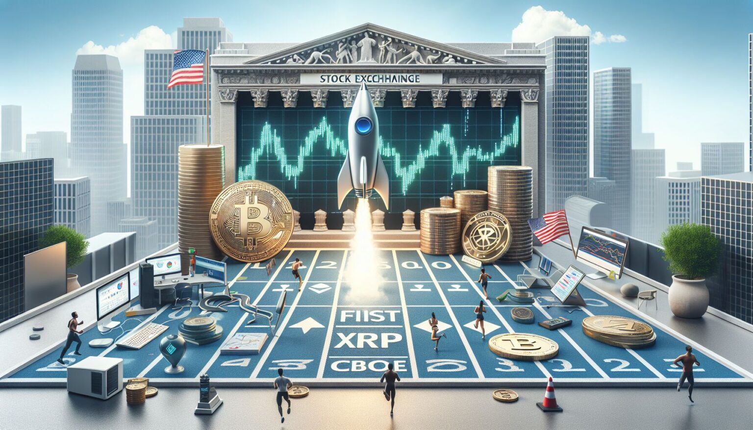 Eerste Amerikaanse XRP ETF start met recordhandel op CBOE
