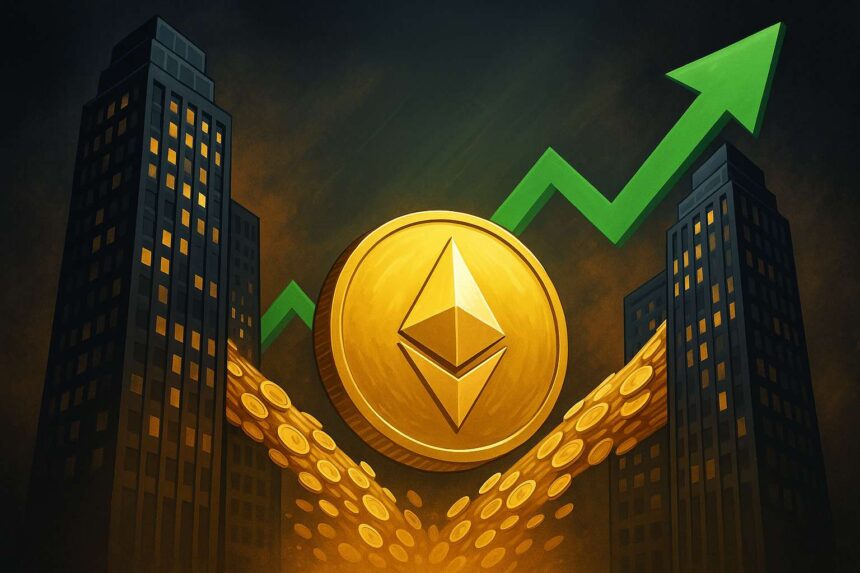 Ethereum nieuws: koers stijgt na nieuwe miljardeninvesteringen