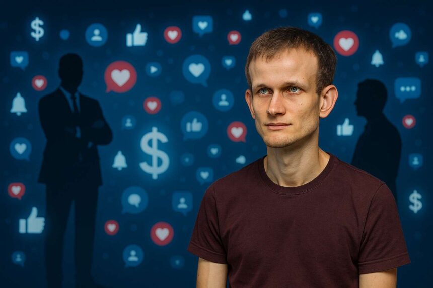 Ethereum-oprichter Buterin: miljardairs verpesten sociale media