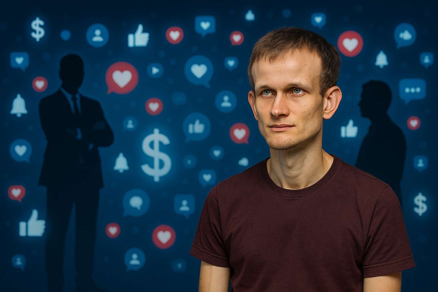 Ethereum-oprichter Buterin: miljardairs verpesten sociale media