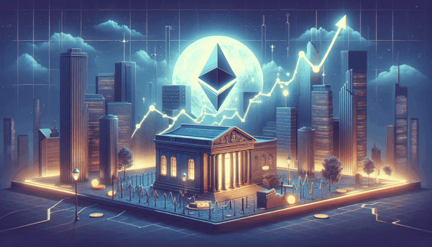 Ethereum saldo op beurzen daalt tot dieptepunt door institutionele vraag