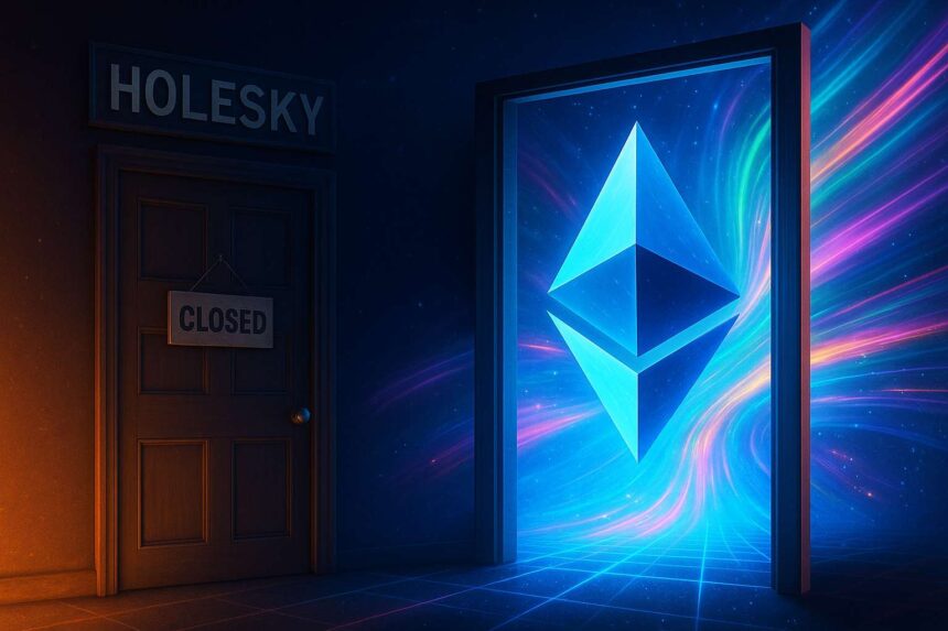 Ethereum sluit Holesky testnet af terwijl gebruik record breekt
