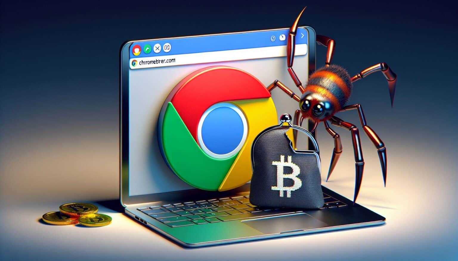 Gevaarlijke Chrome bug bedreigt cryptowallets update nu direct