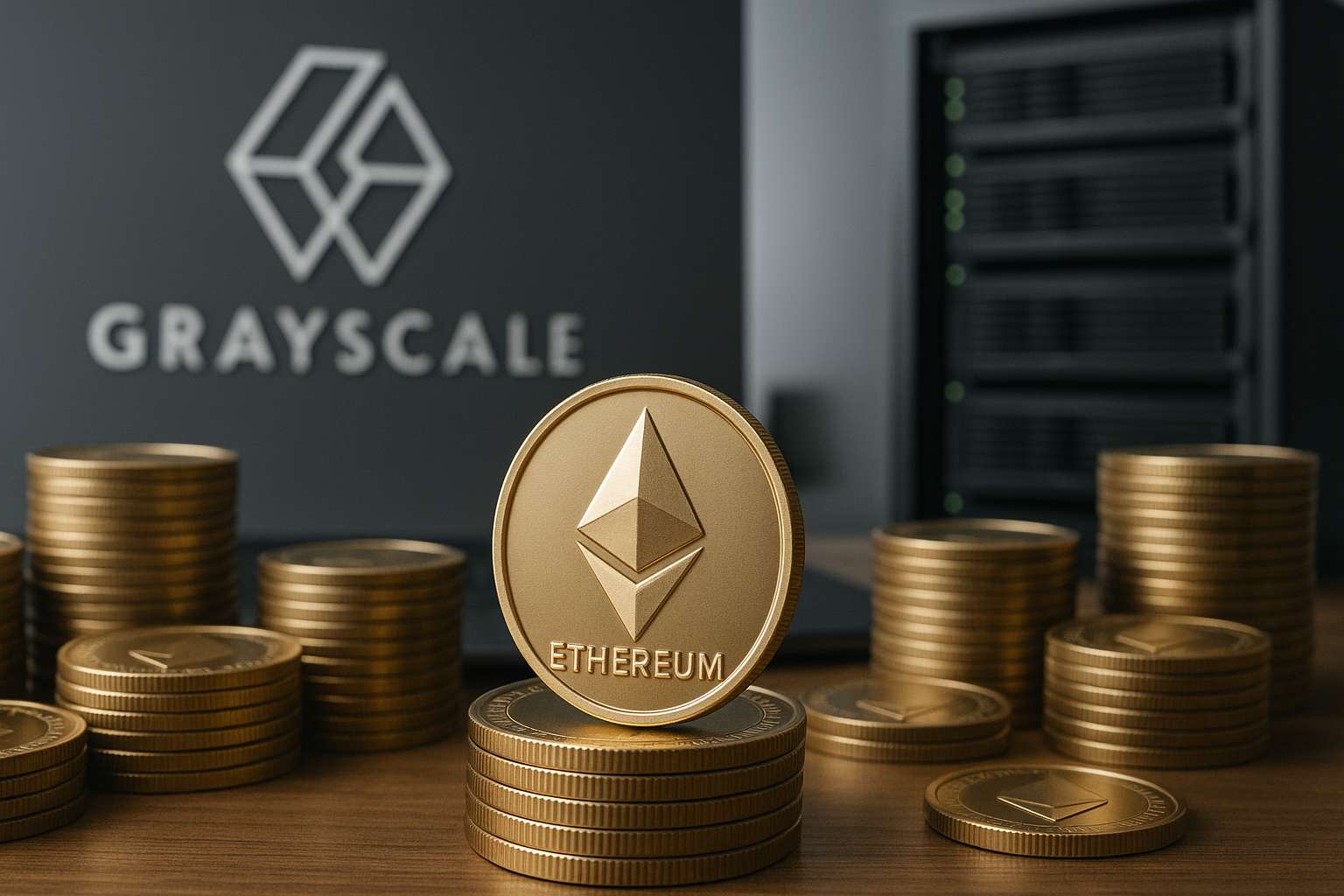 Grayscale verplaatst 40.000 ETH en zet in op stakingstrategie