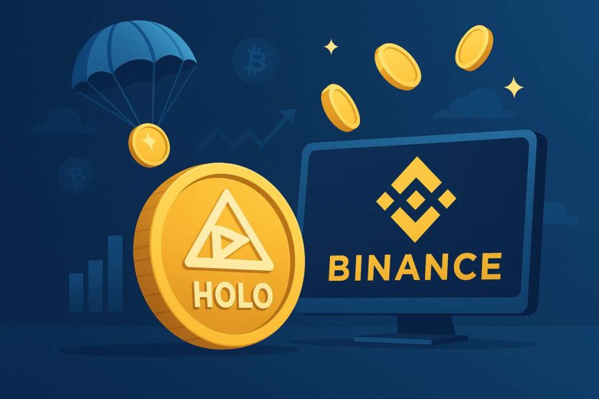 HOLO-token maakt debuut op Binance met gratis airdrop