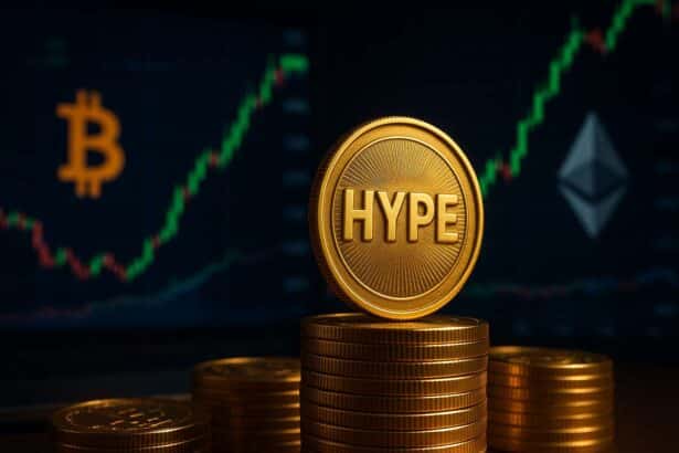 HYPE token stijgt naar record $59 en verslaat grote cryptomunten