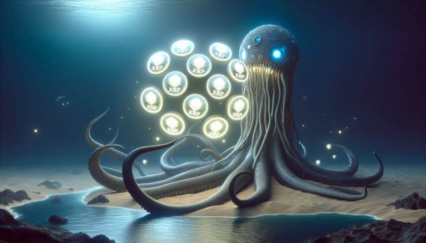 Kraken verplaatst 141 miljoen XRP intern zonder koersimpact