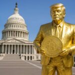 Memecoin stunt met Trump en Bitcoin zorgt voor opschudding bij Capitool