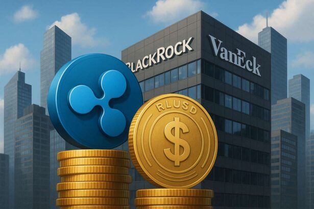 Ripple koppelt BlackRock en VanEck fondsen aan RLUSD