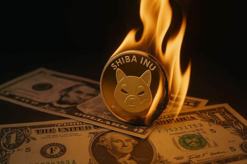 Shiba Inu burn rate stijgt 440 procent ondanks prijsdaling