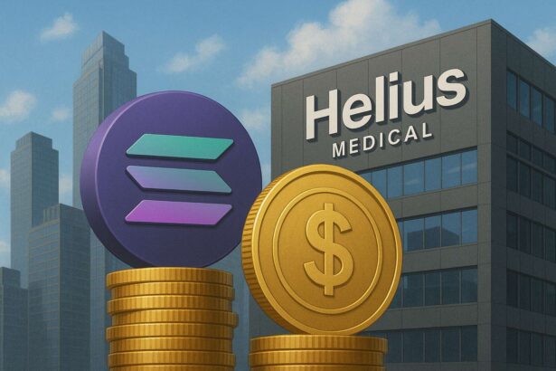 Solana krijgt 167 miljoen dollar investering van Helius Medical