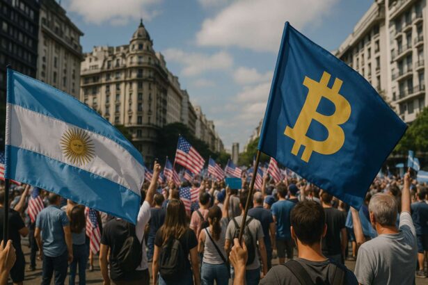 VS-steun en groeiende crypto-adoptie in Argentinië tijdens crisis