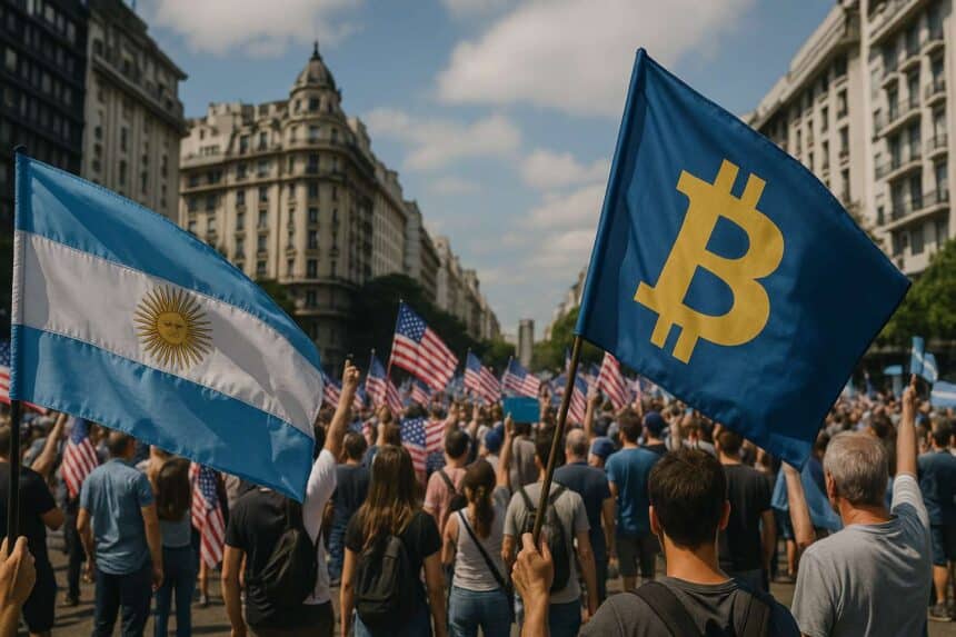 VS-steun en groeiende crypto-adoptie in Argentinië tijdens crisis