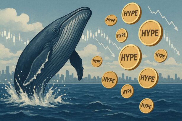 Whale verkoopt HYPE tokens na winst van 90 miljoen dollar