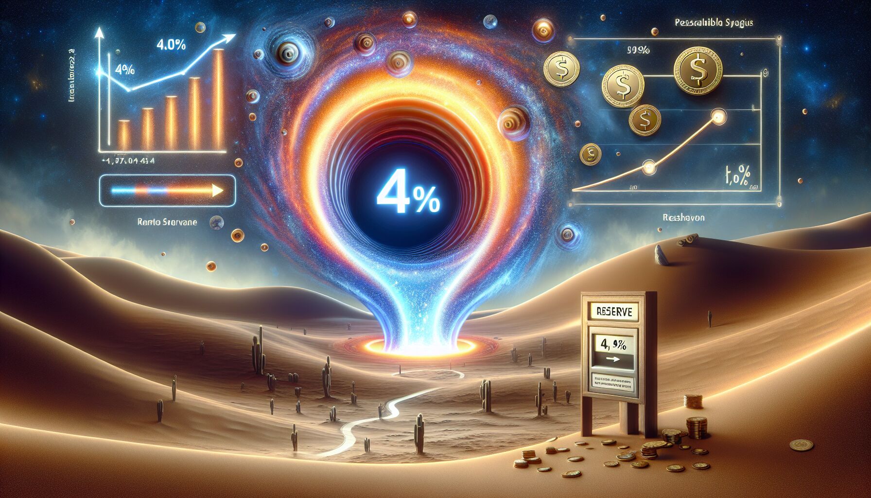 Wormhole W 2.0 Tokenomics met 4% rendement en Wormhole Reserve