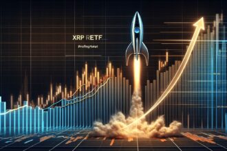 XRP ETF start sterk maar koers daalt snel na winstnemingen