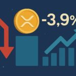 XRP koers daalt 3,9% maar handelsvolume stijgt fors met 210%