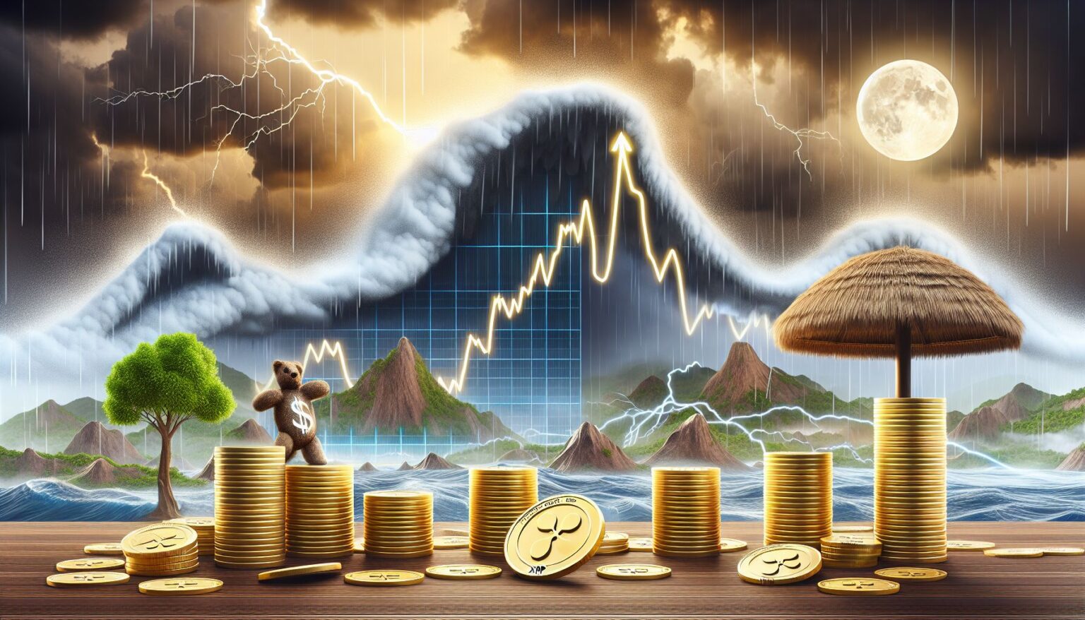 XRP crasht onder druk van extreme long-liquidaties