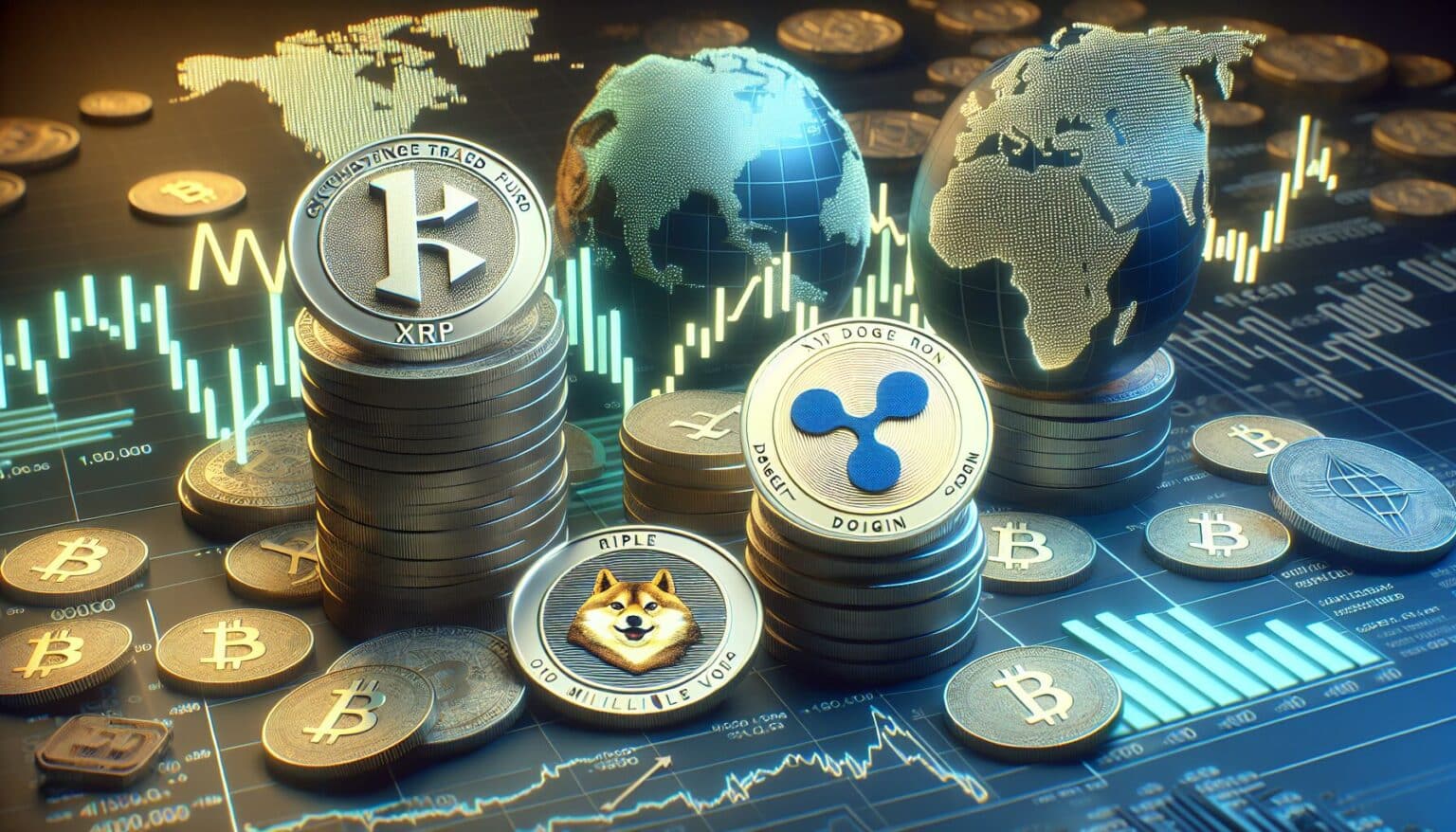 Crypto-ETF’s breken records, XRP en Dogecoin stelen de show