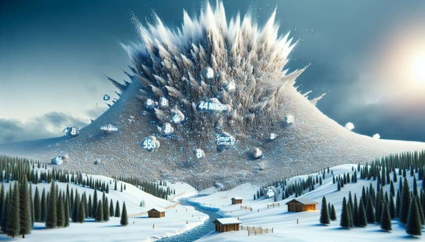 Avalanche bereikt recordaantal smart contracts en DeFi-activiteit