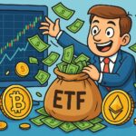 Beleggers pompen miljoenen in Bitcoin en Ethereum spot ETF’s