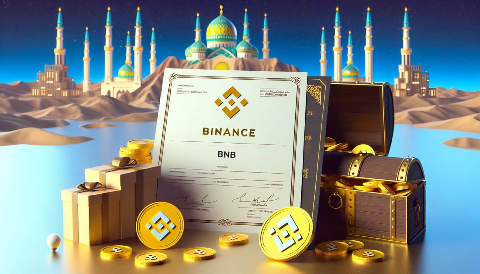 Binance krijgt licentie in Kazachstan en BNB toegevoegd aan reserves