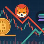 Bitcoin stabiliseert bodem terwijl SHIB daalt en Solana herstelt
