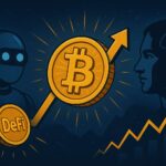 Bitcoin stijgt weer: crypto-markt leeft op door DeFi en AI-hype