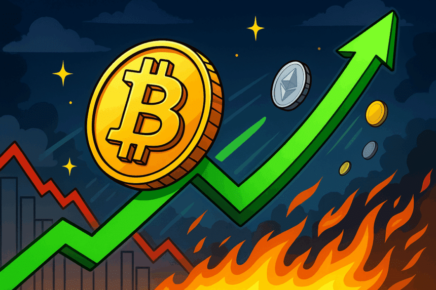 cryptomarkt stijgt na crash