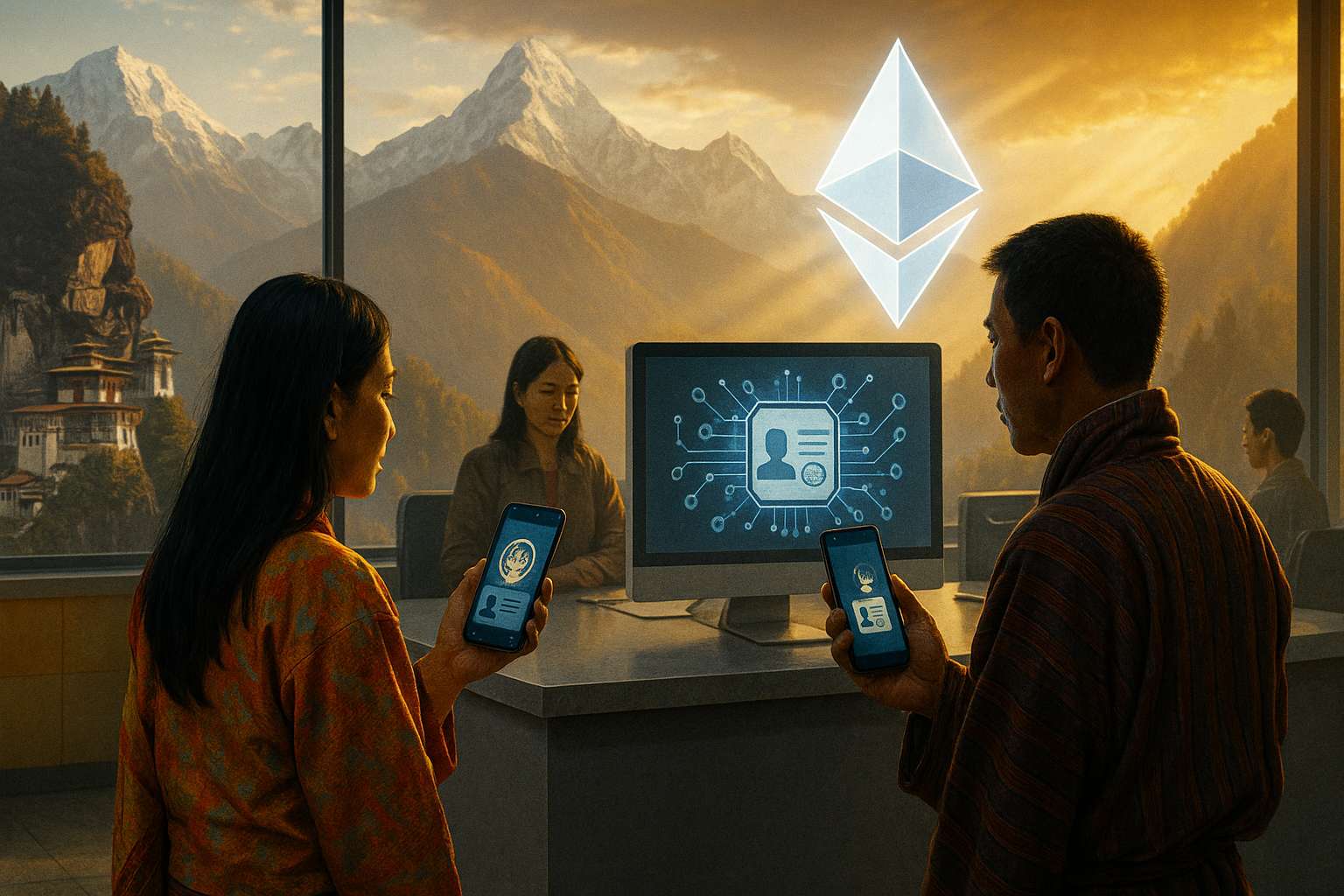Ethereum ondersteunt nationale digitale identiteiten in Bhutan