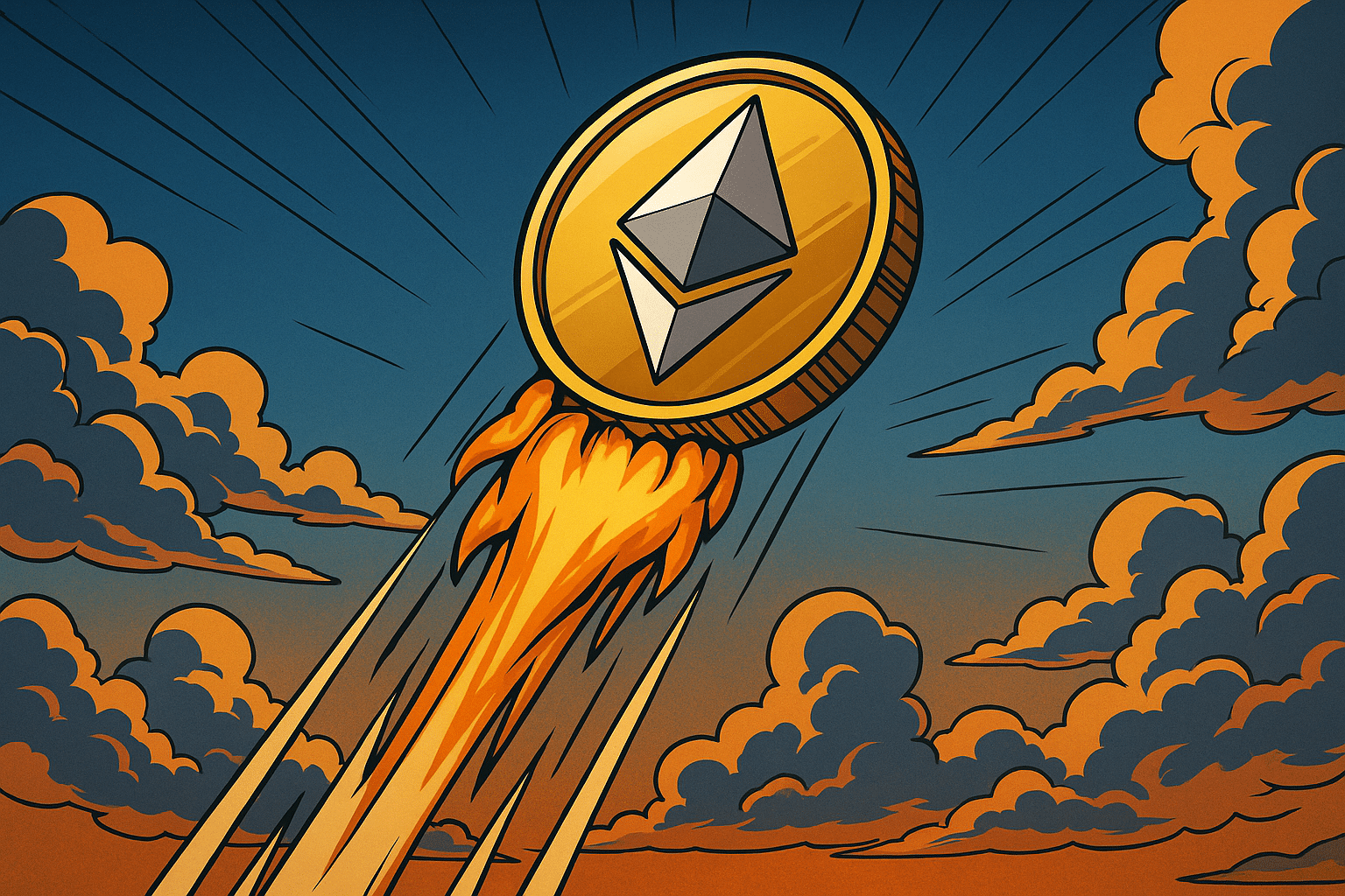 ethereum koerst af op ATH