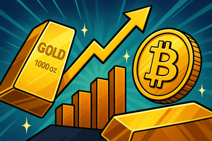 goud prijs bereikt recordhoogte