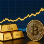 Goudprijs bereikt recordhoogte, Bitcoin kan volgen