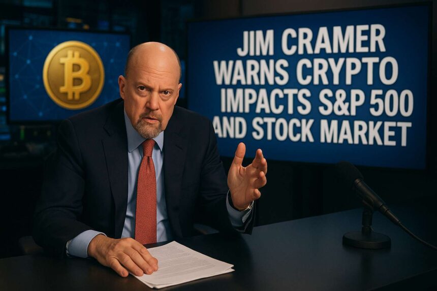 Jim Cramer luidt alarmbel: crypto bepaalt beurskoersen